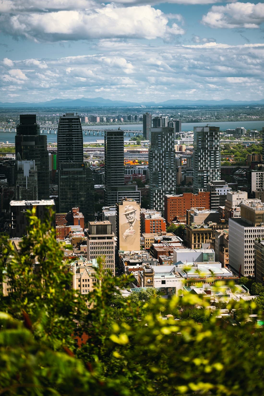 Le panorama de Montréal